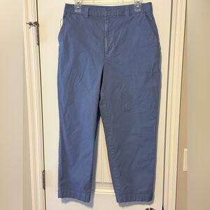 GAP Blue Chinos Relaxed Straight-Leg
